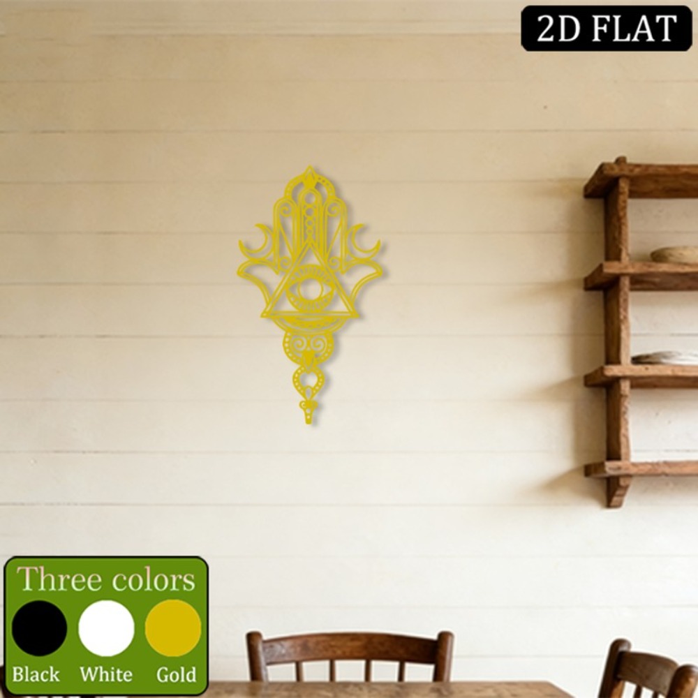 Home & Hotel Textiles Private Limited - CIFBUY Hiasan Dinding Logam Hamsa Pelindung