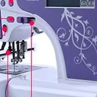 Home Textile Industry - Mesin Bordir Digital Profesional, Peralatan Jahit
