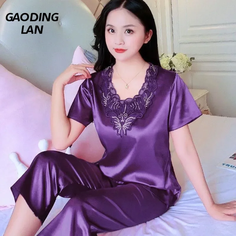 Home Textiles Store - Musim Panas Wanita Lengan Pendek Kerah