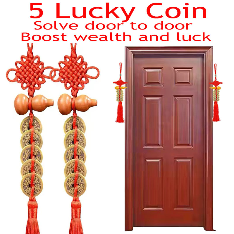 Home Textiles Store - 1 buah dekorasi Feng Shui uang
