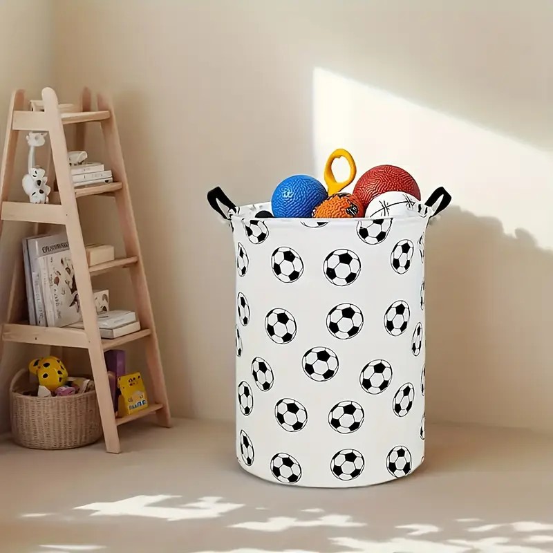 Linum Home Textiles - Keranjang Cucian Lipat Portabel Baru, Tas