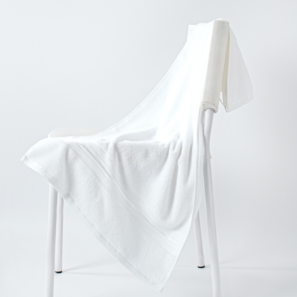 Home Textiles Face Towel - 1 Buah Set Handuk Katun Putih