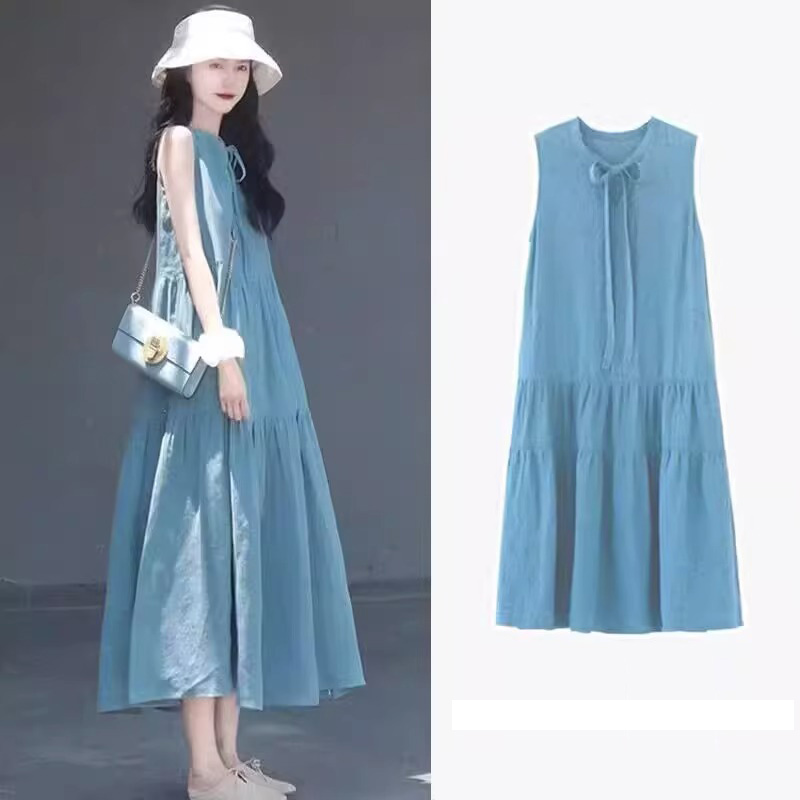Linum Home Textiles - Gaun ibu hamil tanpa lengan, baju