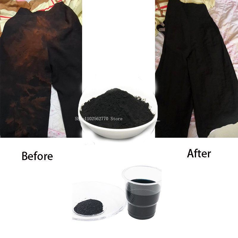 50g pakaian pewarna kain hitam - Home Textiles Store ulasan dan harga