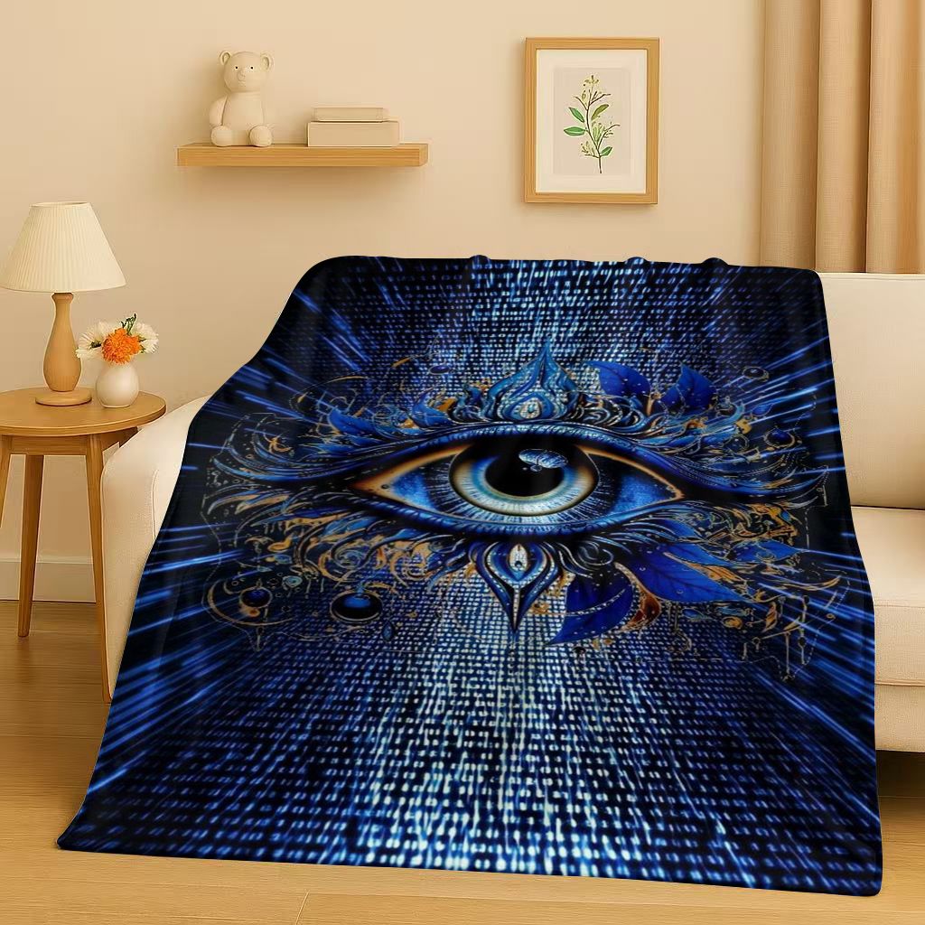 Selimut Flanel Mata Horus Berg - Home Textiles Egypt ulasan dan harga