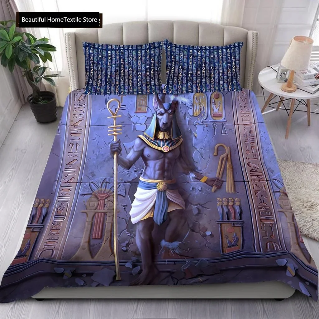 Mesir Kuno Anubis Simbol Mesir - Home Textiles Egypt ulasan dan harga