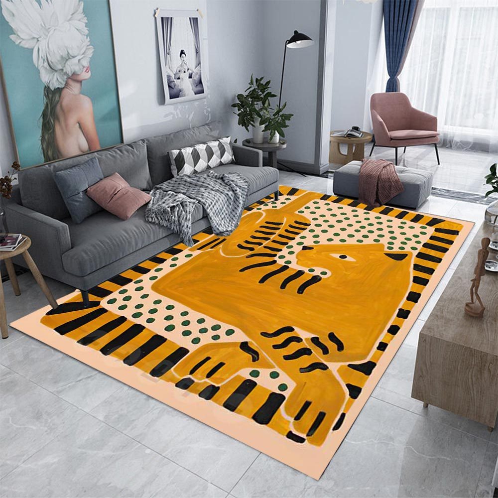 Karpet Dekorasi Abstrak Mesir  - Home Textiles Egypt ulasan dan harga