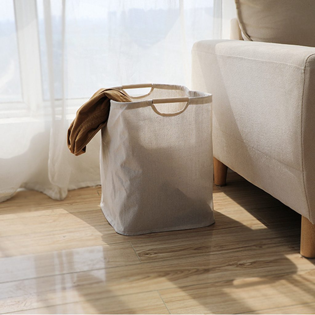 Keranjang Cucian Katun Linen K - Linum Home Textiles ulasan dan harga