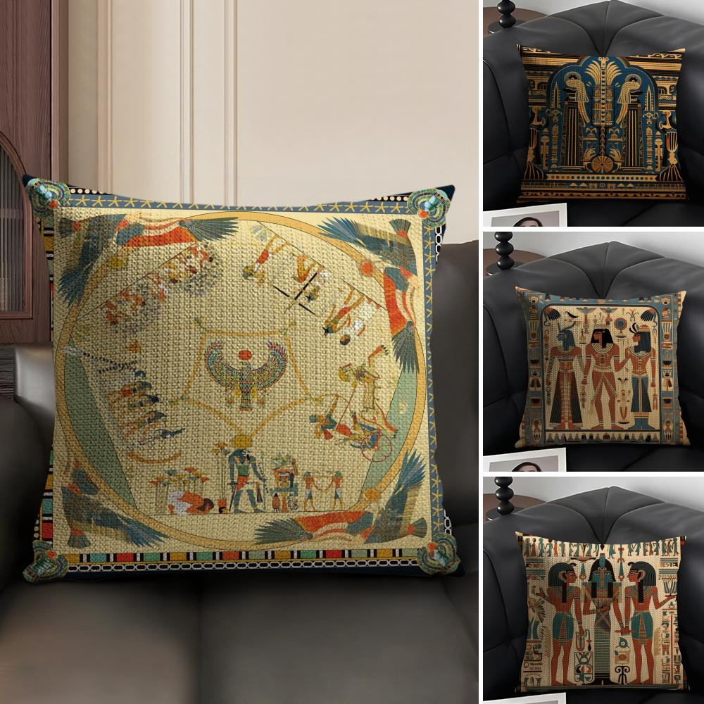 Sarung Bantal Pola Firaun Mesi - Home Textiles Egypt ulasan dan harga