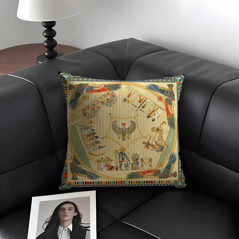 Sarung Bantal Pola Firaun Mesi - Home Textiles Egypt ulasan dan harga