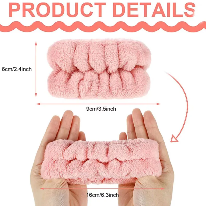 1/2Pcs Gelang Cuci Muka Mikrof - Home Textiles Face Towel ulasan dan harga