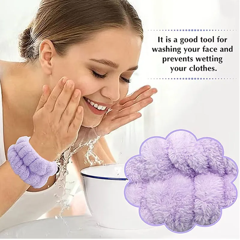 1/2Pcs Gelang Cuci Muka Mikrof - Home Textiles Face Towel ulasan dan harga