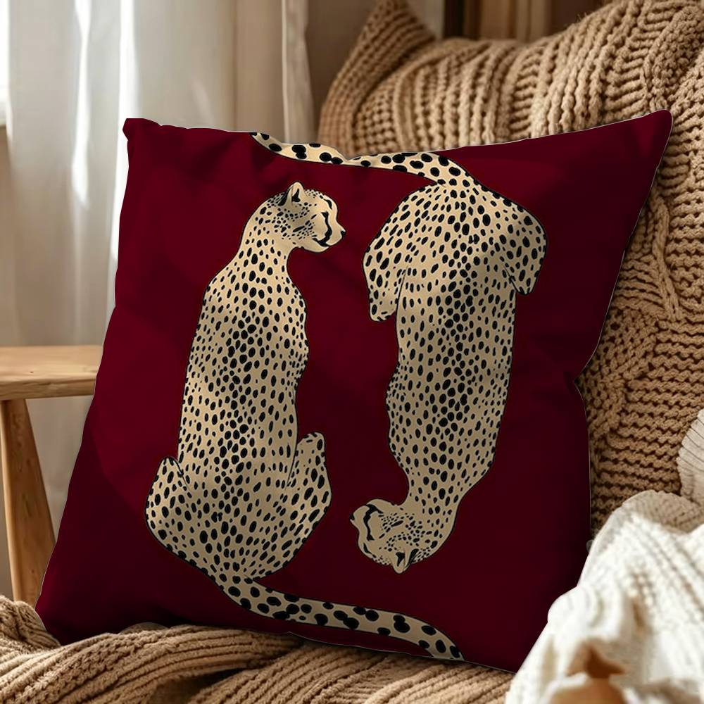 Sarung Bantal Motif Harimau da - Home Textiles Egypt ulasan dan harga