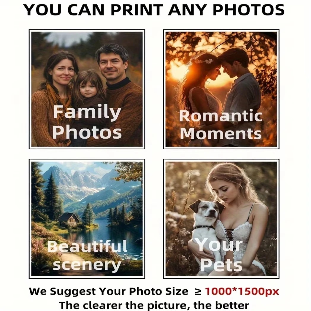 Kanvas Foto Pribadi, Seni Dind - Home Textiles Store ulasan dan harga