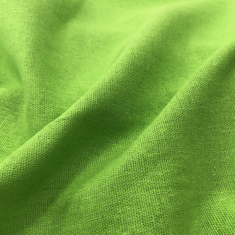 Kain katun Linen warna Solid 5 - Linum Home Textiles ulasan dan harga