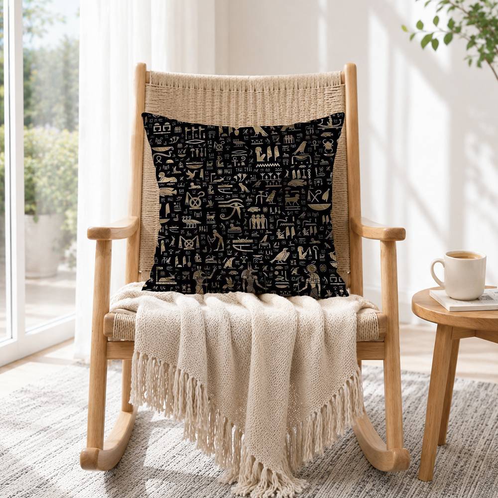 Sarung Bantal Cetak Dua Sisi M - Home Textiles Egypt ulasan dan harga
