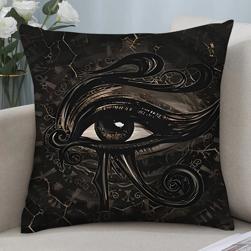 Sarung Bantal Anubis Mesir Kun - Home Textiles Egypt ulasan dan harga