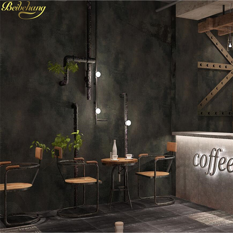 Wallpaper Abu-abu Semen Retro  - Home Textile Industry ulasan dan harga