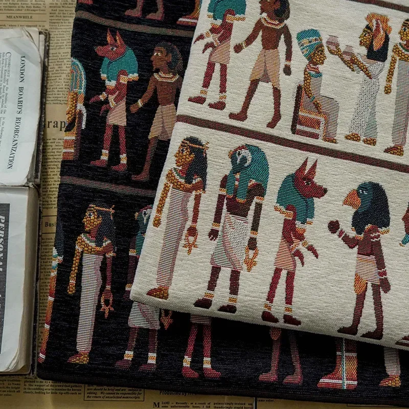 Kain Jacquard Tenun Etnik Gaya - Home Textiles Egypt ulasan dan harga