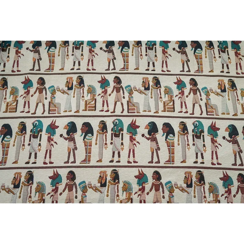 Kain Jacquard Tenun Etnik Gaya - Home Textiles Egypt ulasan dan harga