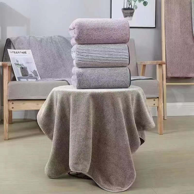 Handuk besar beludru karang se - Home Textiles Face Towel ulasan dan harga