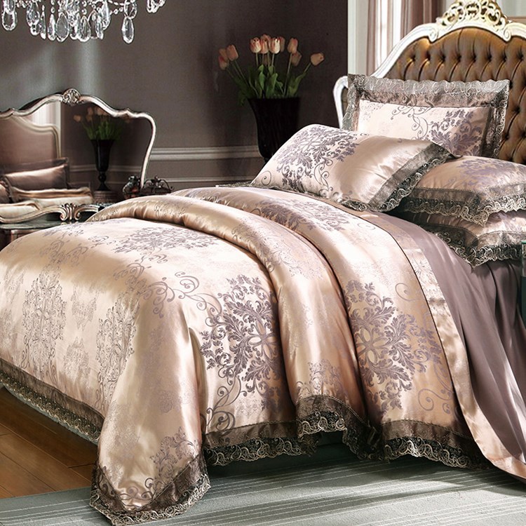 Set Sprei Mewah Klasik Eropa 4 - Home Textiles Store ulasan dan harga