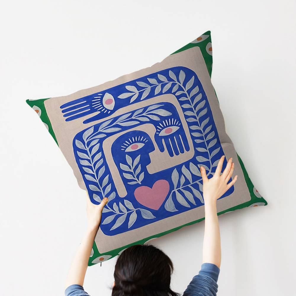 Sarung Bantal Motif Harimau Ma - Home Textiles Egypt ulasan dan harga