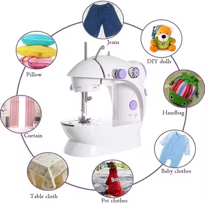 Mesin Jahit Mini Listrik untuk - Home Textile Industry ulasan dan harga