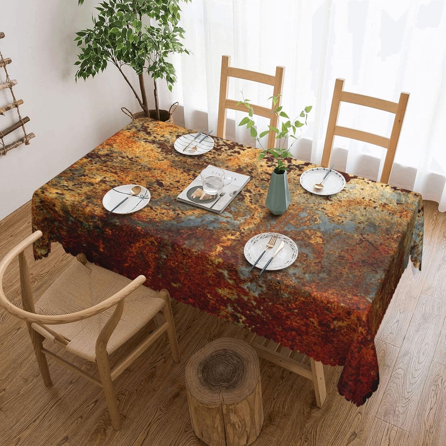 Taplak Meja Logam Berwarna Cok - Home Textile Industry ulasan dan harga